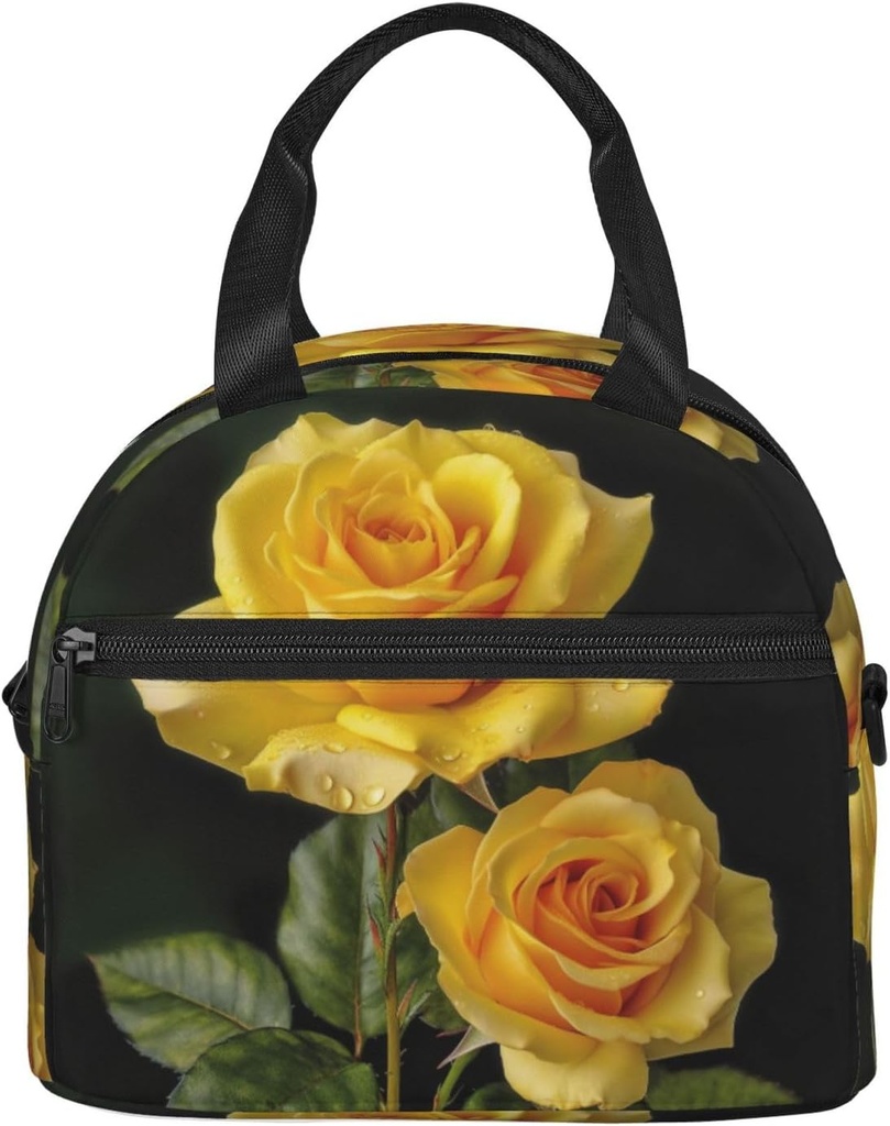 yellow-rose-print-lunch-bag-reusable-ins-2.jpg