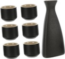 1set Japanese Style Ceramic Sake Cups Sake Serving Cups for Tea Parties Family Friends