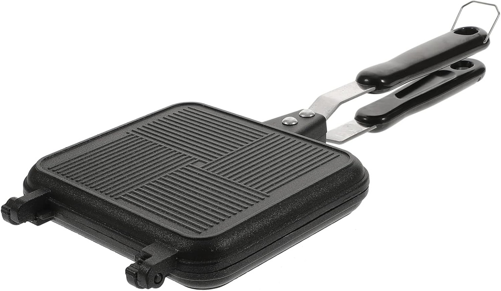 Double Sided Sandwich Maker Pan Grilled Breakfast Sandwich Baking Tray Nonstick Cooking Tool