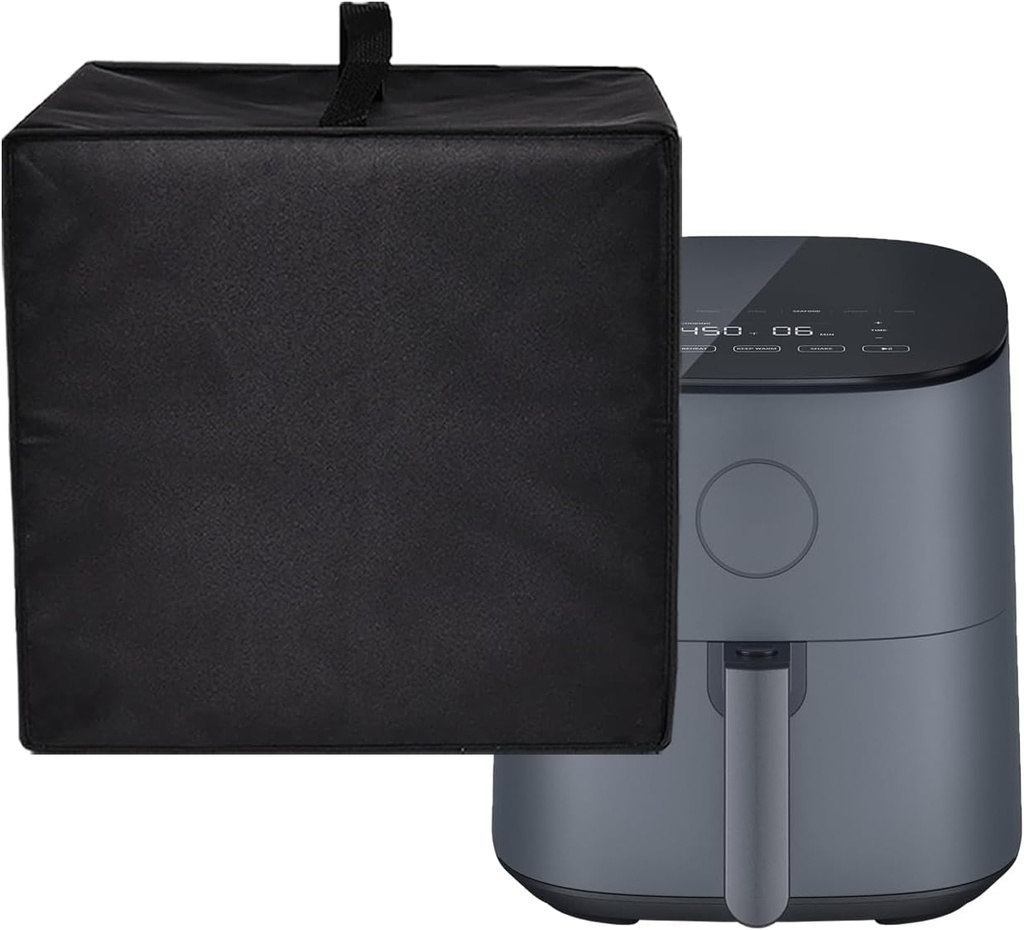 Dust Cover for COSORI Air Fryer, Heavy Duty Heat-resistant Waterproof Protective Air Fryer Cover Case Compatible with COSORI Air Fryer Pro 9-in-1 Compact 5QT AirFryer L501 (Black)