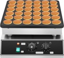 Electric Waffle Machine, Commercial Electric Mini Dutch Pancake Maker Baker Machine, 36 Holes Non-stick Waffle Iron, 110V 36 Grids Mini Dutch Pancake Baker, Breakfast Restaurant Equipment