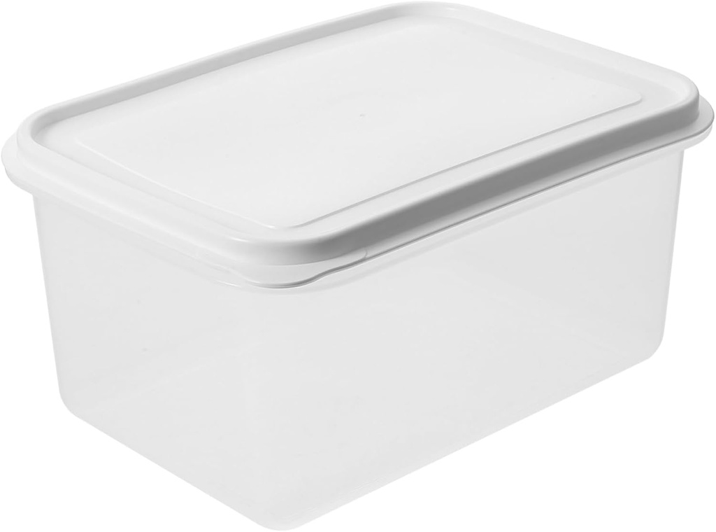 Ciieeo Pizza Proofing Box Lid Airtight Container for Homemade Bread Space-efficient Kitchen Storage for Trays for Pizza and Bread Making