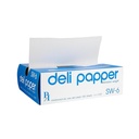 10" x 10 3/4" Interfolded Deli Wrap Wax Paper