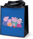 CafePress Peppa Pig: Granny & Grandpa Pig Reusable Collapsible Grocery Bag
