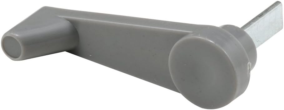 Prime-Line E 2065 Gray Plastic Sliding Door Latch Lever with Steel Pin (Single Pack)