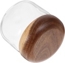 Glass Storage Jar Airtight Lids Cookie Jar Lids Wide Mouth Canister for Tea Cereals