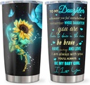 Daughter Gift from Mom/Dad, Christmas/Birthday/Graduation Gifts for Daughter, Gift Ideas for Grown Daughters Tumbler 20oz 1PC