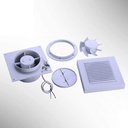 Powerful Bathroom Extractor Exhaust Fan Ventilating Strong Fan For Kitchen Toilet Window Ventilation Fans Duct Wall Fans