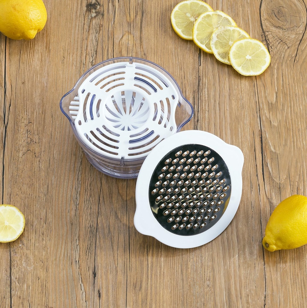 Home Basics 3-in-1 Cheese Grater with Juicer