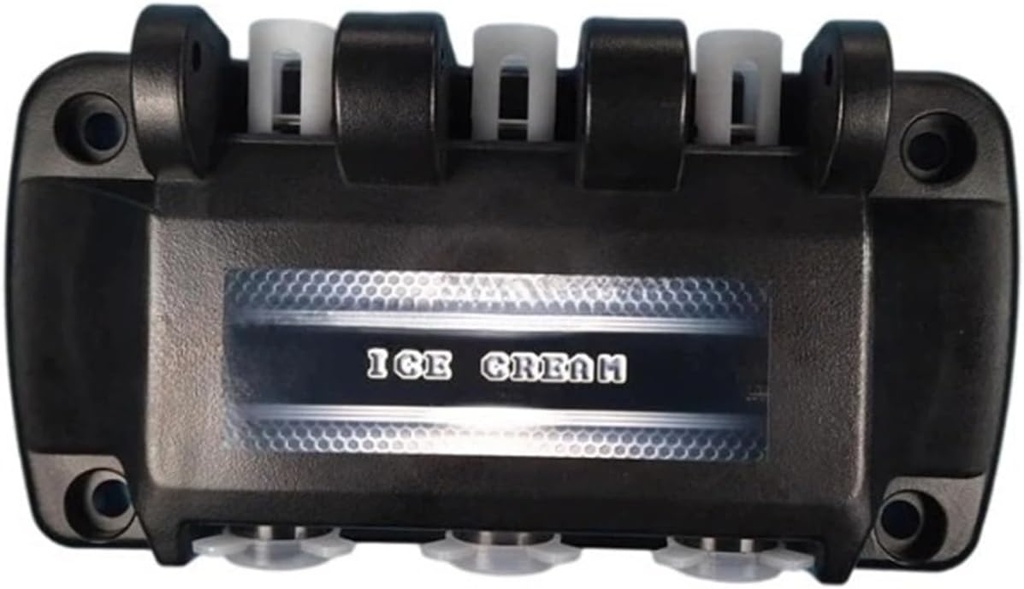 Ice Cream Machine Accessories, Compatible for Vevor/Compatible for YKF Soft Serve Ice Cream Machine Complete Discharge Valve, Ice Cream Machine Plastic Head Discharge Valve Stem