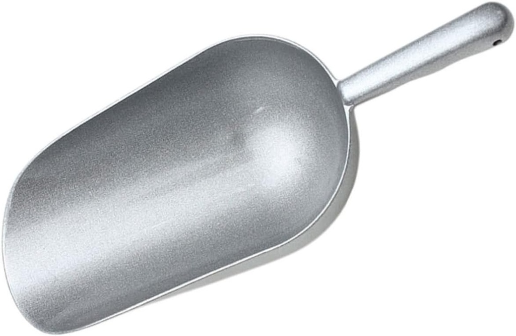 1pc Zinc Alloy Food Scoop Practical Kitchen Shovel for Ice Rice Dried Fruits Elegant Design for Home and Party Use