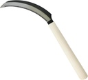Grass Sickle Saw Tooth Hand Harvest Sickle with Wooden Handle
