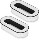 for RENPHO RP-AP068 Air Purifiers True Replacement Filter, Compatible 3-in-1 Grade Air Purifier RP-AP068 Filters, White,2 Pack