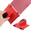 Paint Edger Trimmer Edge Painting Tool Paint Pad Applicator Edge Trimmer & Paint Edger Tool for Walls, Ceilings, Corners (Color:Red)