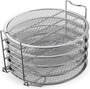 SICHEER Dehydrator Rack Stainless Steel Stand Accessories Compatible with Ninja Foodi Pressure Cooker and Air Fryer 6.5Quart