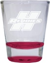 R and R Imports Henderson State Reddies 2 oz Engraved Shot Glass Round Red Officially Licensed Collegiate Product Single Unit