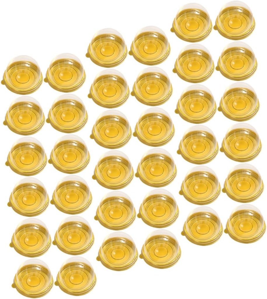 50pcs Dome Moon Cake Boxes Mini Cupcake Boxes Cake Storage Container Dessert Packing