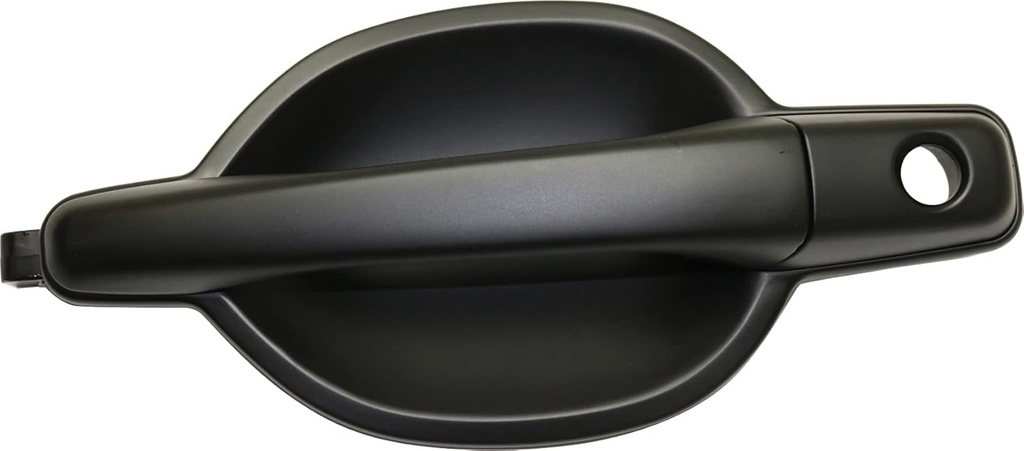 MR642006 for Endeavor 04-11 Front Exterior Door Handle LH, Primed Black, Plastic, w/Keyhole MI1310118