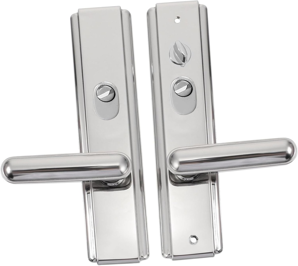 Gatuida Stainless Steel Indoor Door Pull Handle Knob for Bedroom Office Shop Entry Doors Elegant Satin Finish Quiet Operation