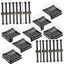 50sets Mousse Boxes for Cakes and for Parties and Events Includes Stickers for Bakery and Catering Use