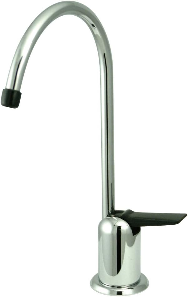 Kingston Brass Gourmetier K6191 Americana Single Handle Water Filtration Faucet, Polished Chrome, 0.25