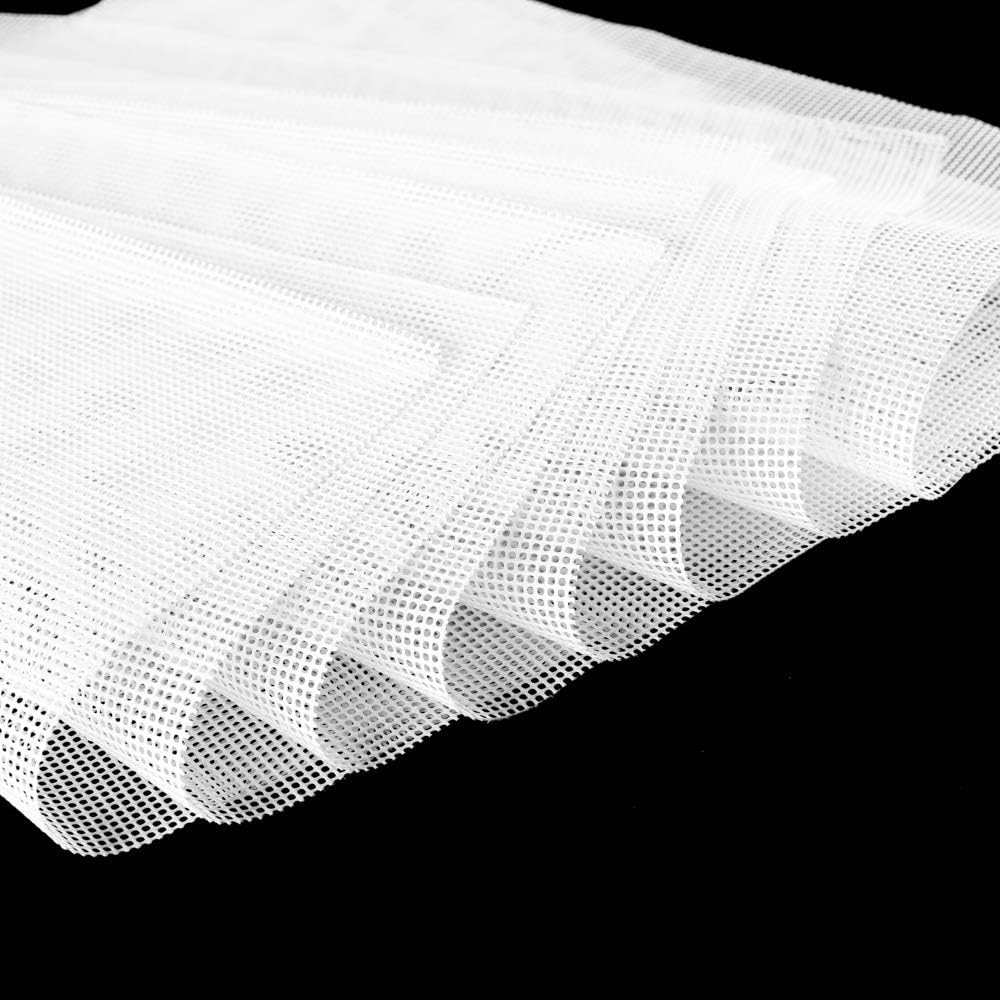 8 Pack Silicone Dehydrator Sheets,Non-stick Food Fruit Dehydrator Mats Reusable Steamer Mesh Mat for Fruit Dryer (8, 14 x 14 inch)