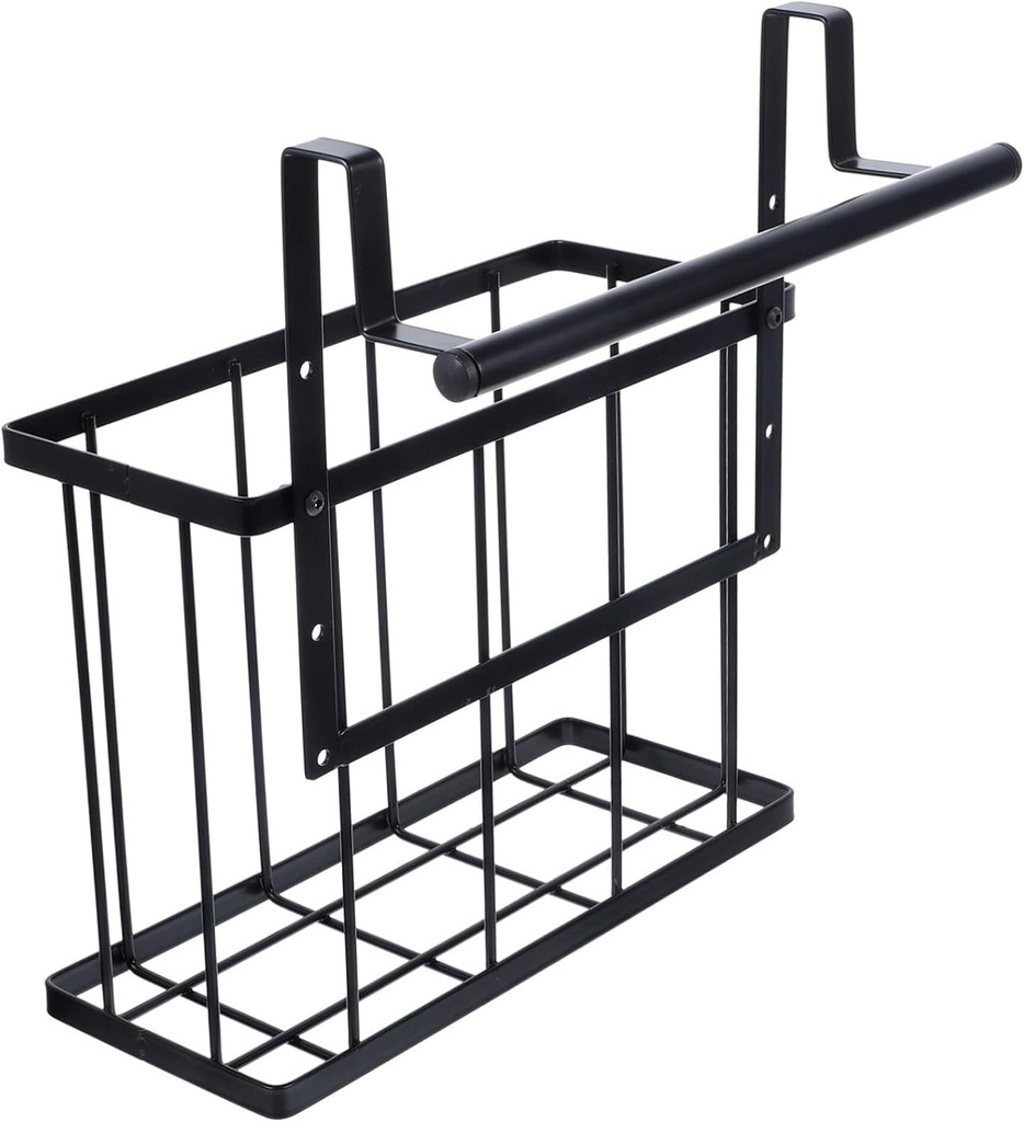 Hanging Vegetable Storage Basket for Kitchen Cabinets Capacity Wall Organizer Nail Design for Easy Installation Space-saving for Seasonings