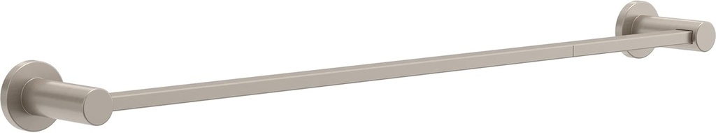 Franklin Brass Kildare (1-Pack) 18'' Towel Rack w/ 6" Extender for Bathroom Satin Nickel Towel Bar for Bathroom Wall Mounted Towel Holder Rod KLD26-SN