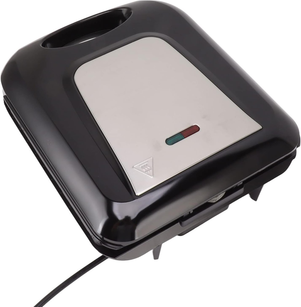 Electric Nut Waffle Maker Safe Grip Double Sided 1400W Stick Wide Application Walnut Cake Maker for Breakfast (US 110V)