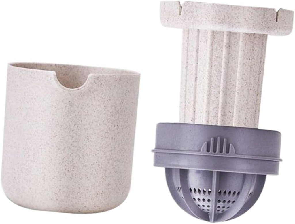 IMIKEYA Manual Lemon Juicer Practical Citrus Squeezer for Fruit Juicing Portable Reusable Kitchen Tool Easy to Use