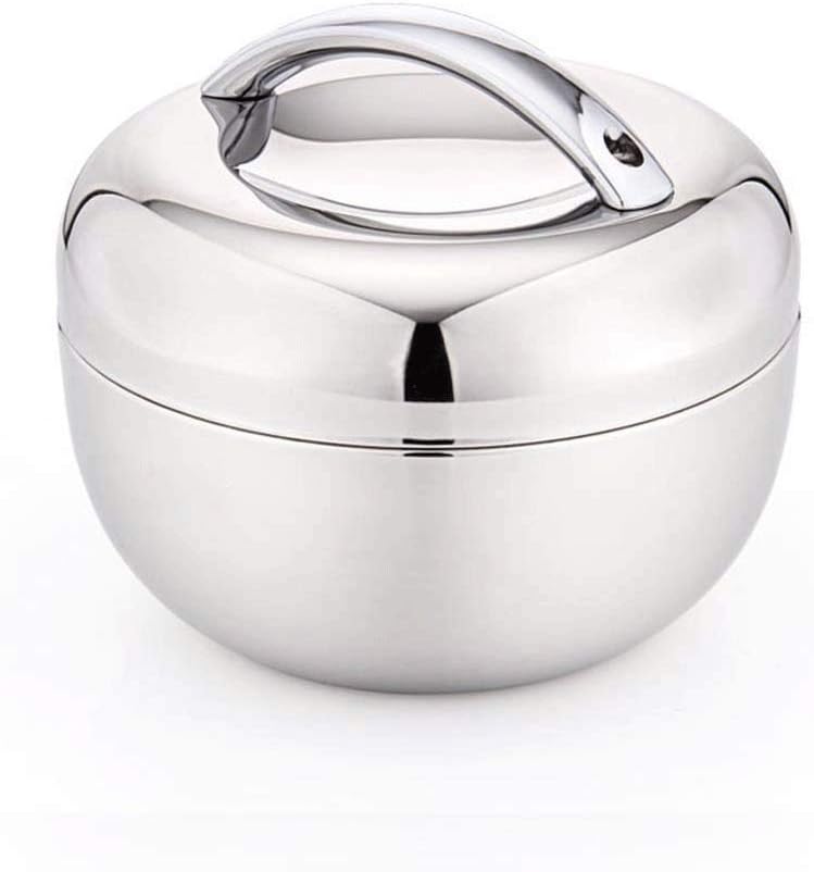 Insulation lunch box-Stainless Steel Lunch Containers, Insulated Box Stay Hot, Leak-proof Food for Adults(1.0L)
