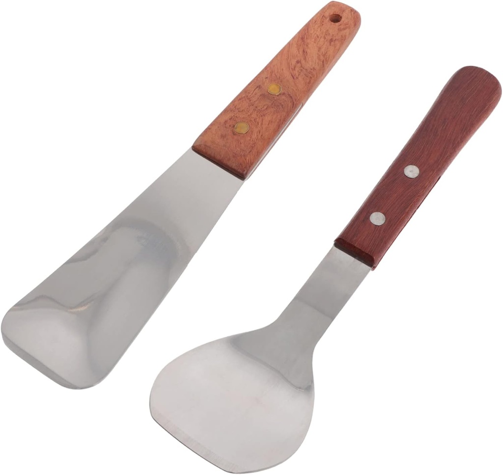 4pcs Handle Ice Cream Scoop Stainless Steel Ball-digger Spoons for Desserts Gelato and More Comfortable Grip for Easy Serving