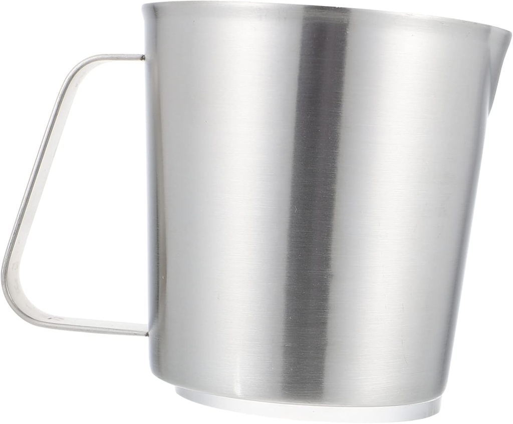Cabilock 304 Stainless Steel Graduated Measuring Cup 700ml Versatile Teapot for Latte Milk and Kitchen Use Heavy Duty Measurement Scale for Cooking and Baking