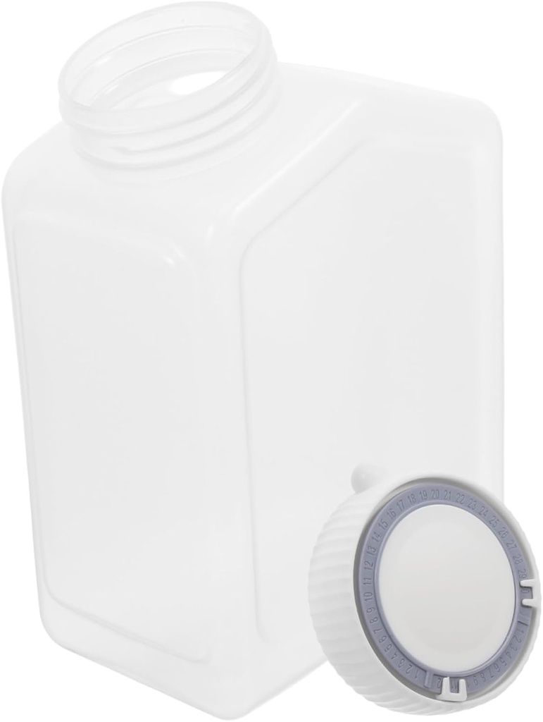 Plastic Sealed Jar Candy Jar Airtight Lids for Overnight Oats Snack Box Bean Storage Cookie Spice Condiment