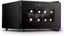 8-18 Bottles Capacity Constant Temperature Wine Cellar, Multifunctional Electronic Wine Cabinet with Digital Temperature Display and Door Lock, Home Electric Wine Cooler,A