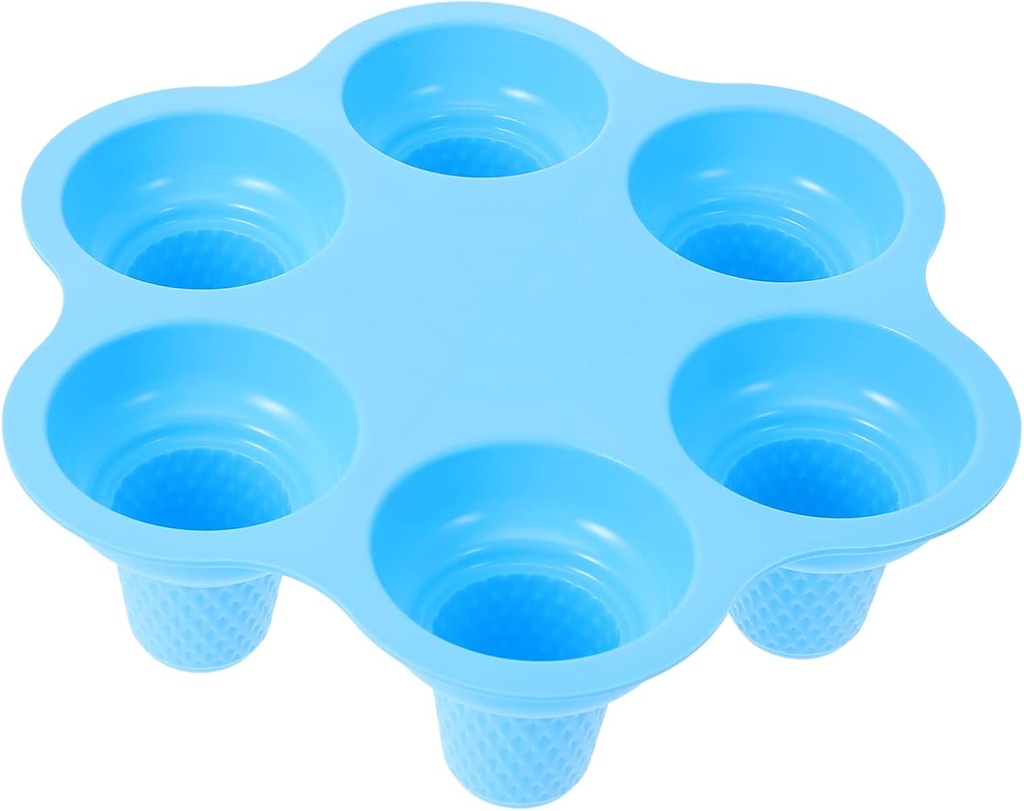 Silicone Ice Cream Mold Popsicle Maker Tool for DIY Treats Food Grade Silicone Simple Design for Ice Cream Juices and Yogurt Summer present