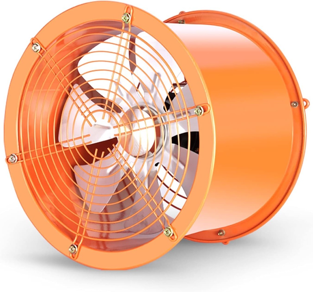 Exhaust Fan High-Speed Inline Duct Ventilation Fan Industrial Exhaust Fan Household Kitchen Ventilator 16-inch Commercial Powerful Vent Fan 280W Vent