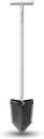 StuLine Signature Series 36" White T-Handle Premium Shovel by Kellyco (Shovel)
