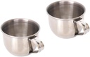 Mini 70ml Stainless Steel Water Cup Sake Cups Plum Wine Mugs Small for Tea for Parties and Travel