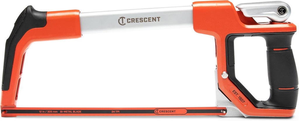 Crescent Tools 12" Fast Tension Hacksaw with Dual Material Handle | CTHACK