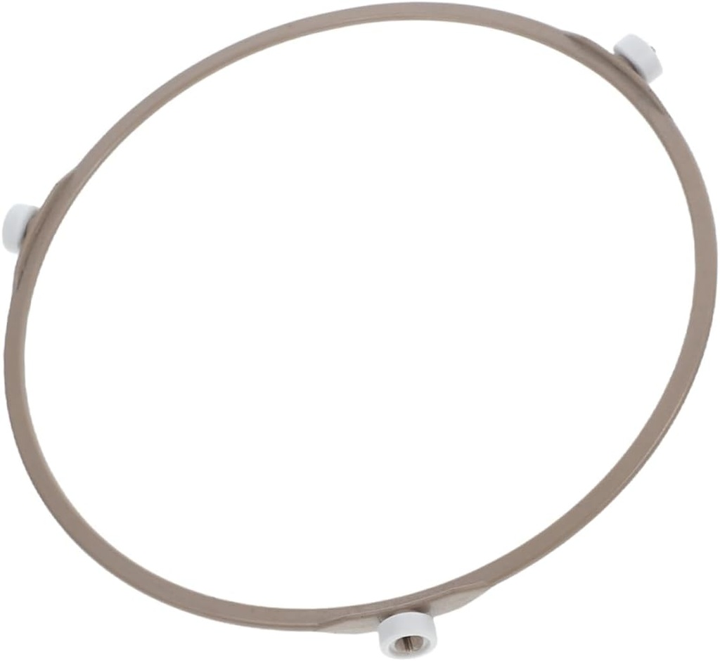 Garneck Microwave Turntable Support Roller Stable Glass Plate Tray Holder for Even Cooking Easy Installation Compatible Microwaves