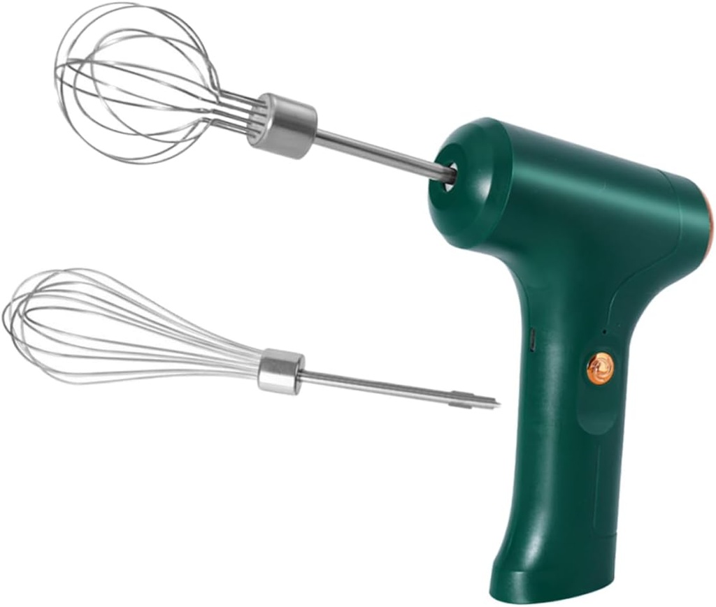 GLEAVI 1Set Convenient Hand Mixer Electric Egg Whisk for Household Use Ergonomic Design for Effortless Mixing for Whipping Beating Dough and More
