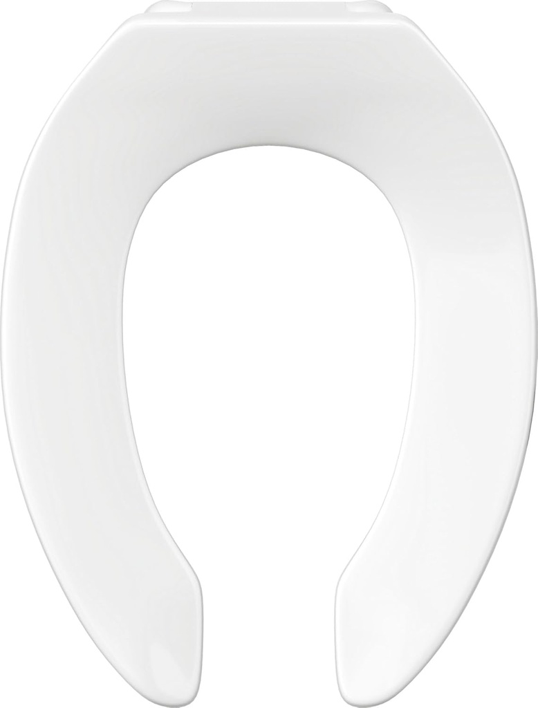 PROFLO PFTSCOFA2000 Elongated Open-Front Toilet Seat - White