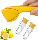 Handheld Lemon Squeezer, Effortless Exprimidor Limones Manual, Limes & Oranges with Folding Design, Compact Storage Space Saver