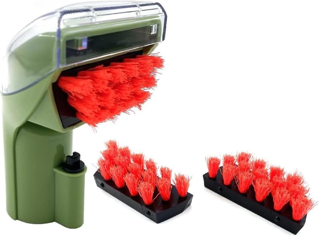 1400B 3in Little Green Machine Brush Replacement Parts Compatible for Bissell 1400B 3353 3194 2458 3588F 1986 1425 1400 1400W Multi-Purpose Portable Tough Stain Brush Tool Attachments Green（1+2 Pack）