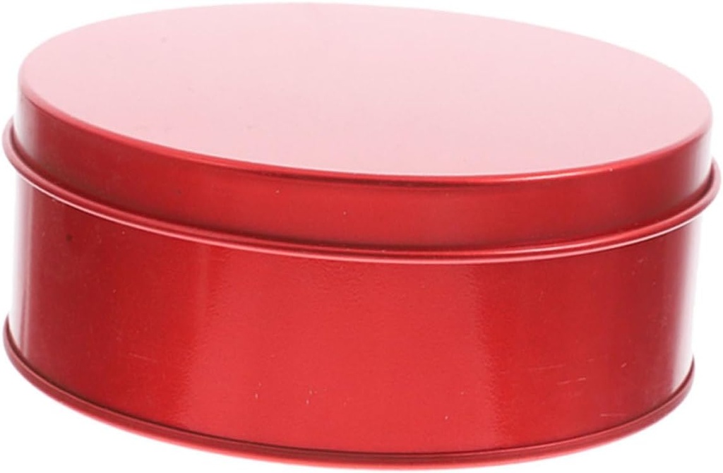 Garneck Tin Container Organizer Tinplate Candy Box Decorative Storage Boxes for Small Gifts and Snacks