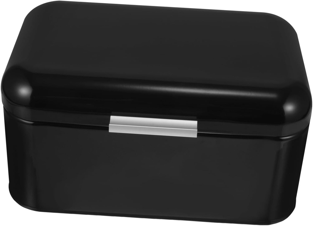 Cabilock Retro Tin Bread Box Storage Container for Sourdough Kitchen Bread Holder Countertop Food Storage Box