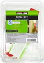 Shur-Line 2007101 5 Piece Trim Kit for Windows & Sash Includes: Trim & Touch-Up Pad w/Refill, 2 Sash Painters, Trim Paint Tray