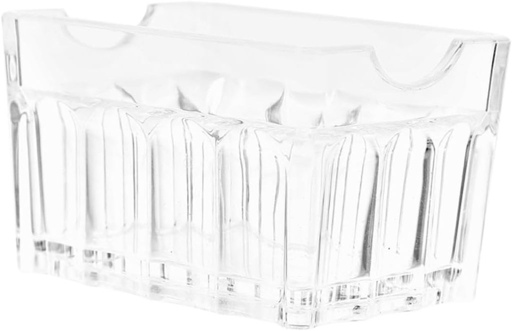 PRETYZOOM Tea Bag Storage Box Sugar Packet Holder Desktop Organizer Acrylic Tea Bag Case Space-saving Stylish