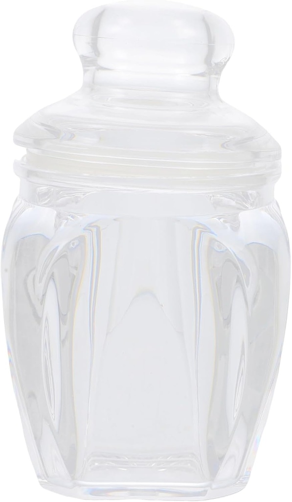 LIFKOME Storage Jar for Cookies and Candy Transparent Airtight Container Sweet Jar with Lid for Home Organization Dry Food Storage Design